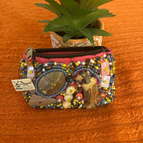 Colorful Beaded Coin Purse - Picture 10 of 16